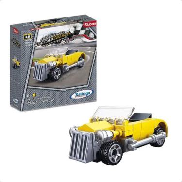 Imagem de Blocos de Montar Corrida Maluca Classic Amarelo - 48 Peças - 27332 - X