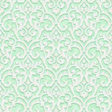 Imagem de Papel De Parede Florence Verde Arabesco Fr87224 - Edantex