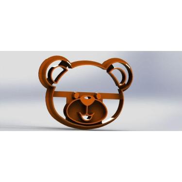 Imagem de Cortador Urso Príncipe - Marinheiro Tamanho 6 Cm