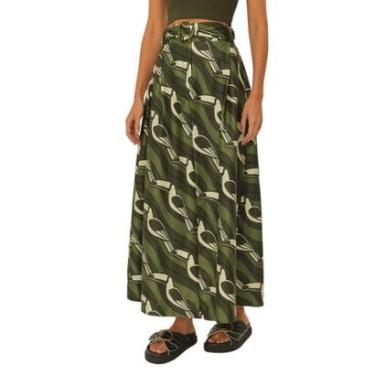 Imagem de Saia Farm Rio Tucano Gráfico Feminina-Feminino