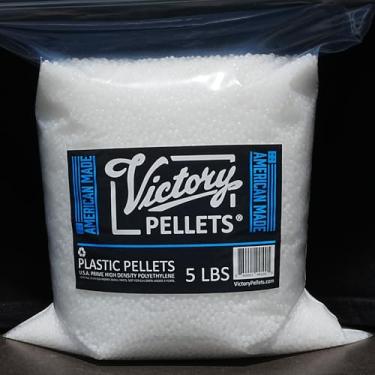 Imagem de Victory Pellets 5 LBS - Pellets de plástico artesanais dos EUA para slime, cobertores pesados, bonecas e brinquedos de pelúcia - Não tóxico, despejo suave