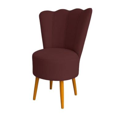 Imagem de Cadeira Pétala Veludo Premium (MARSALA)