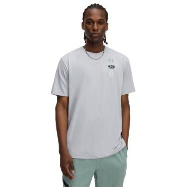 Imagem de Camiseta Sportstyle Under Armour Evol Logo Masculina, Cinza, M