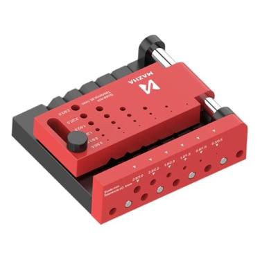 Imagem de Ｂｅｓｇａ Kit de gabarito de cavilha Barra redonda Guia de broca Autocentralização Posicionamento Ferramenta para marcenaria Localizador de furos de perfuração