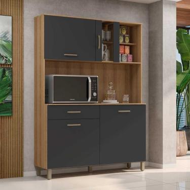 Imagem de Armário De Cozinha Completa com Balcão 4 Portas Viena Plus