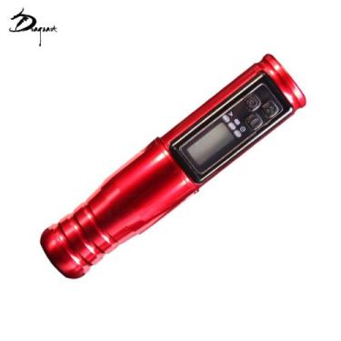 Imagem de Maquina Pen de Tatuagem Profissional Archer - DragoArt, Vermelho