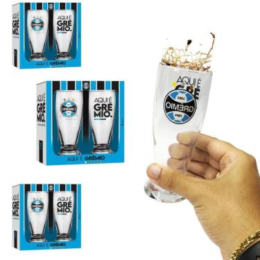 Imagem de Kit Conjunto 6 Copos Munich Tulipa Cerveja Chopp Bebidas