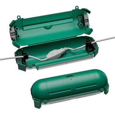 Imagem de Capa de extensão externa iwillink Waterproof Green, pacote com 2