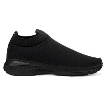 Imagem de Tênis Esportivo Casual Slip-on Calce fácil - Play, Black, 41