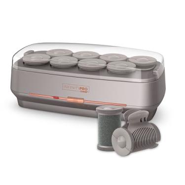 Imagem de INFINITIPRO BY CONAIR Hot Roller Set with Ionic Generator, Eight 2-inch Jumbo Rollers plus Eight 2-prong clips