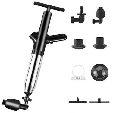 Imagem de Zenkon Desentupidor de Vaso Sanitário, Desentupidor de Alta Pressão, Para Desobstruir Efetivamente Vasos Sanitários, Ralos, Pias e Drenos Entupidos