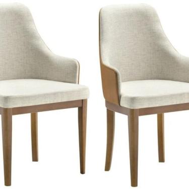 Imagem de Conjunto 2 Cadeiras para Sala de Jantar Cost Aghata - ACG INDUSTRIA DE