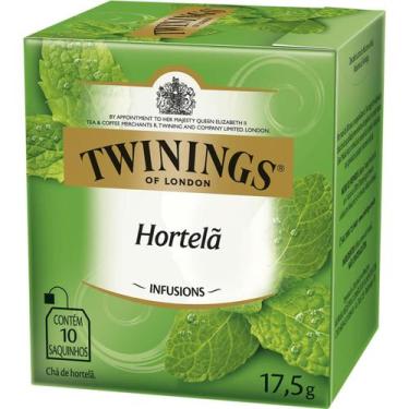 Imagem de Cha Twinings 17,5G DP com 10 saches Hortela