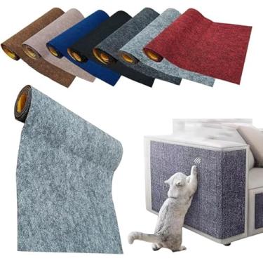 Imagem de Genérico Protetor para Móveis Arranhador Adesivo Carpete (Cinza, 50cm x 1 Metro)