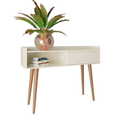 Imagem de Aparador Retrô Delta Off White - Moveisaqui