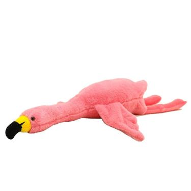 Imagem de Boneca de brinquedo de pelúcia Soft Flamingo Stuffed Cartoon Flamingo Pillo