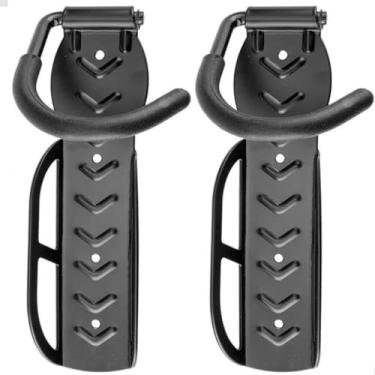 Imagem de Suporte Parede Bike Gancho Pendurar Bicicleta Bicicletário(2 (2 peças - kit 2))
