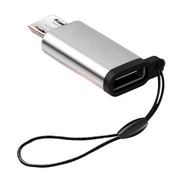 Imagem de Shakven Adaptador de carregador fêmea para macho, adaptador USB fêmea para macho, Conector adaptador para disco rígido móvel, Conversor de carregamento rápido de alumínio do adaptador do disco rígido