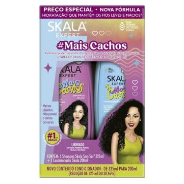 Imagem de Kit Skala Mais Cachos Shampoo 325ml + Condicionador 200ml