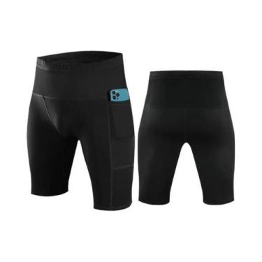 Imagem de Leggings Esportivas Masculinas De Secagem Rápida, Shorts De Basquete, 