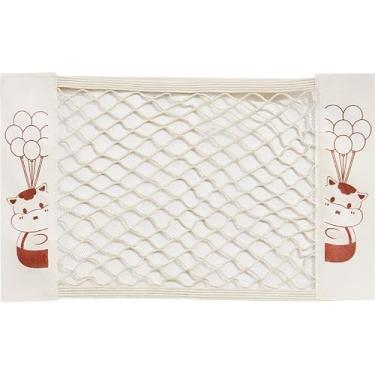 Imagem de Rede de armazenamento de malha para mercadorias, adequada para cozinha/quarto/carro, cestos de bolso pequenos extensíveis, caixas e recipientes para organização doméstica