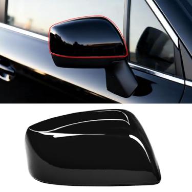 Imagem de Yumzeco 1 peça compatível com Subaru Side Mirror Cover Forester 2014-2018 Outback Impreza 2012-2014 Crosstrek Legacy 2013-2014, tampa de espelho Subaru do lado do passageiro sem substituição de