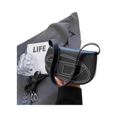 Imagem de Bolsa De Ombro Prata Para Mulheres, Versátil, Bolsa Transversal Chic, 