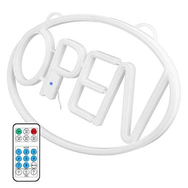 Imagem de ZJchao Luz de Néon LED, Iluminação Quente Decorativa Moderna Alimentada por USB para Pendurar na Parede ou Exibição de Mesa, Com Controle Remoto e 12 Modos, para Decoração de Festa de