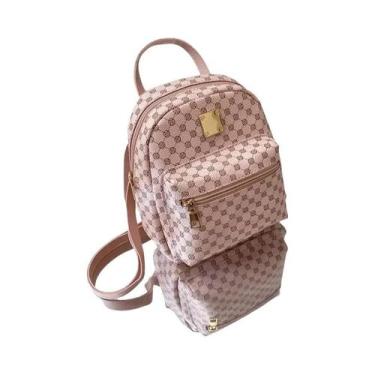 Imagem de Mochila Feminina De Moda Para Escola, Bolsa De Compras Diária, Mochila