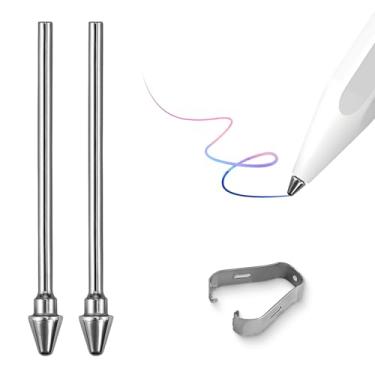Imagem de Pontas de substituição de liga de titânio compatíveis com Galaxy Tab S11/S11 Ultra 2025 S Pen – Ajuste exclusivo apenas para a caneta S 2025 (não compatível com outros modelos) – Pontas de precisão