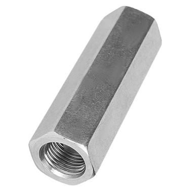 Imagem de Generic Válvula de Retenção de Ar de Rosca Fêmea Hexagonal de Aço Inoxidável para Conexão de Tubo de água, Resistente à Ferrugem para Tubo de Gás, 1/2 pol., Adequado para Conexão de Gás e água (1/8")