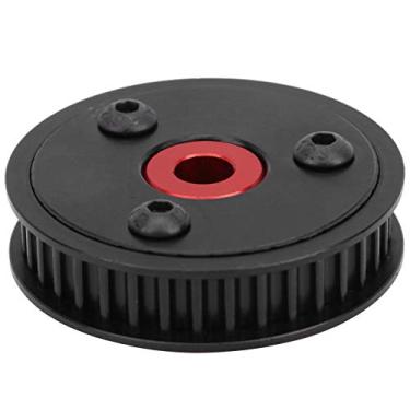 Imagem de KIMISS Conjunto de Parafusos da Caixa de Engrenagens da Correia RC para Axial SCX i II VS4-10, Acessório de Modificação RC de 5 Mm Com Transmissão Silenciosa Correia (Preto)