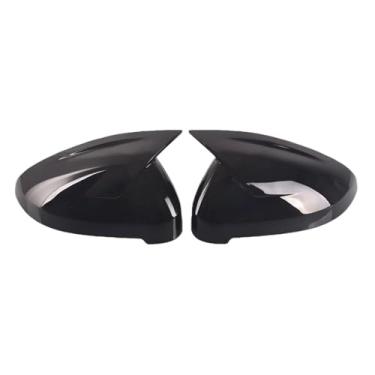 Imagem de Preto Espelho Retrovisor Lateral Substituir Tampa Espelho Lateral Do Carro Capa Compatível Com Audi A4 A5 B9 S4 RS4 S5 RS5 2017-2020