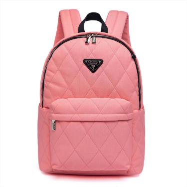 Imagem de Mochila Feminina Menina Escolar Trabalho Reforçada Moderna Espaçosa-Feminino