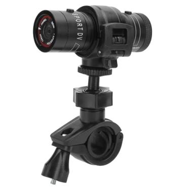 Imagem de Generic Câmera de Vídeo DVR Externa de Alta Definição 1080P para Condução de Bicicleta e Motocicleta, Design de Liga de Alumínio, Adequada para Entusiastas de Esportes, Preta