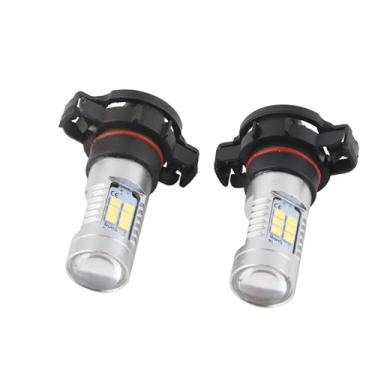 Imagem de Vroomoto Acessórios automotivos lâmpadas LED H16 2 peças, chips de alta potência, 5202 neblina ou luzes diurnas, para carro, caminhão, motocicleta, barco, trailer, trailer com acessórios automotivos