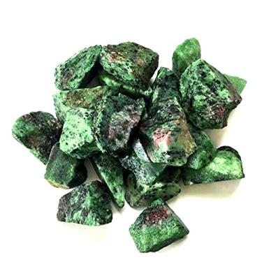 Imagem de Cristal natural bruto 100 g / pacote lote natural vermelho verde pedra crua quartzo cristal sonda pedras reiki artesanato bruto decoração de casa pedras naturais casa casa