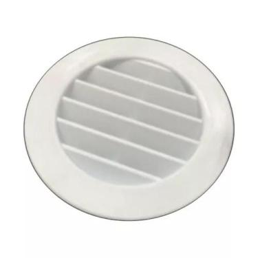 Imagem de Grade De Ventilação Redonda Para Encaixe 13CM Exaustores - MARELAGO