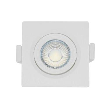 Imagem de Spot LED Modaza Quadrada de Embutir 5W, 6500K, Branco, Bivolt