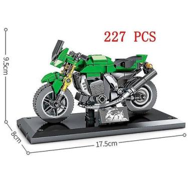 Imagem de Kit de modelo de bicicleta suja de corrida de motocicletas Building Bl