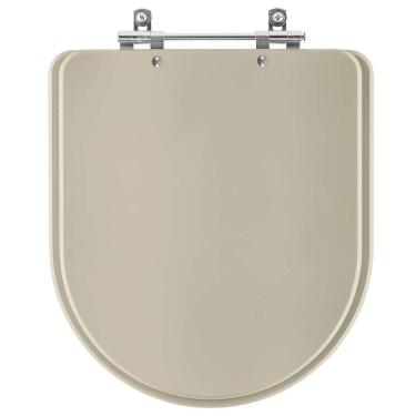 Imagem de Assento Sanitário Carrara Bege Saara para vaso Deca