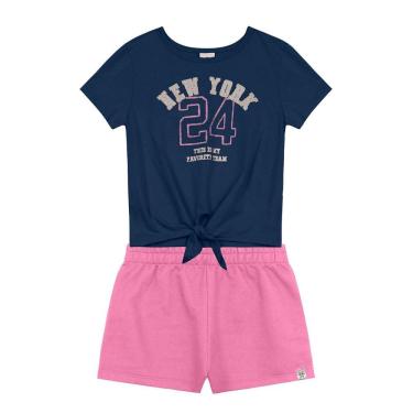 Imagem de Conjunto infantil menina com glitter Brandili
