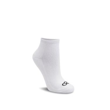 Imagem de Meia Cano Curto Olympikus Feminina, Branco, 33-38