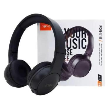 Imagem de Fone De Ouvido Sem Fio Bluetooth Headset Wireless Anti-ruído Inova Fon