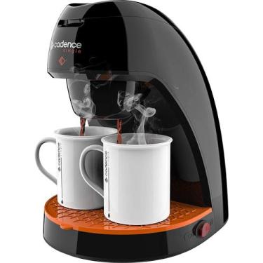 Imagem de Cafeteira Elétrica Cadence Single Colors Preta NOVA-CAF218, 220V