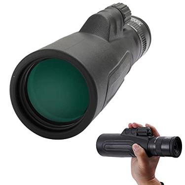 Imagem de Monóculos 8-20x50 Zoom de alta potência Monocular-telescópio FMC BAK4 Prisma para shows em viagem com clipe de telefone de tripé