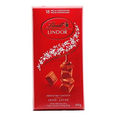 Imagem de Chocolate Suíço ao Leite, Lindt Lindor, 1 Tablete de 100g