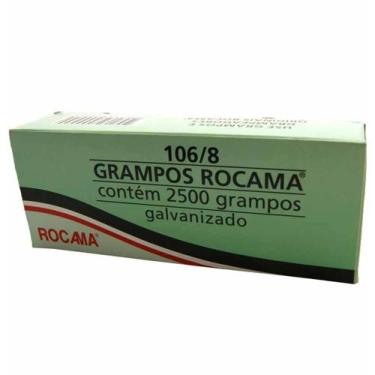 Imagem de Grampo Para Grampeador 106/8 Galvanizado Rocama / 260Grs / Mgs
