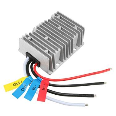 Imagem de uxcell Novo conversor de tensão tamanho BIG regulador DC/DC DC 24V para CC 12V 40A 480W Buck Transformer à prova d'água
