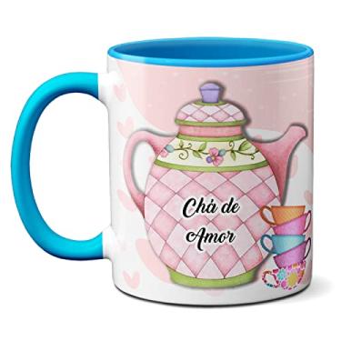 Imagem de Caneca Com Chá De Amor Mavó Minha Mãezinha e Avó (Azul)